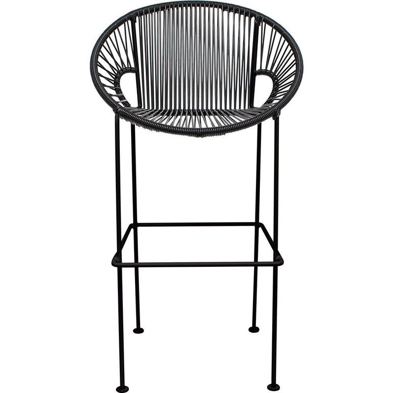 Innit Designs Puerto Bar Stool | Black/Black-10b.01.01