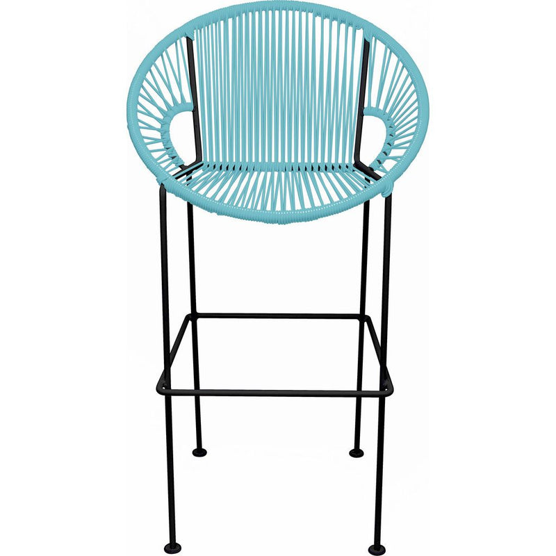 Innit Designs Puerto Bar Stool | Black/Blue-10b.01.04