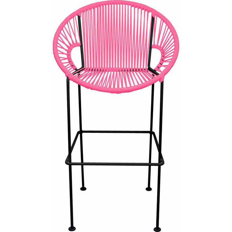 Innit Designs Puerto Bar Stool | Black/Pink-10b.01.05