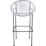 Innit Designs Puerto Bar Stool | Black/Clear-10b.01.15