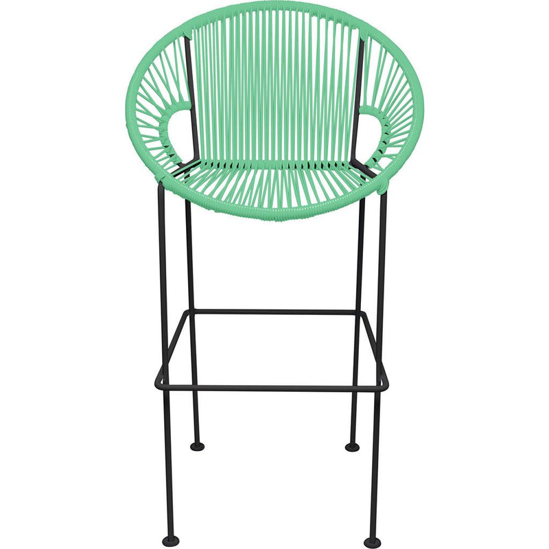 Innit Designs Puerto Bar Stool | Black/Mint-10b.01.16