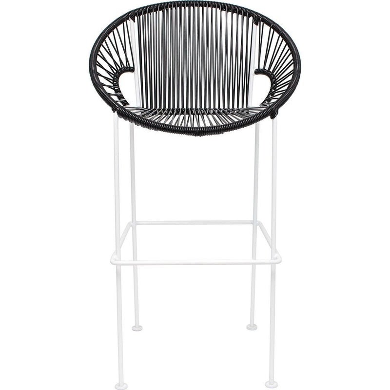 Innit Designs Puerto Bar Stool | White/Black-10b.02.01