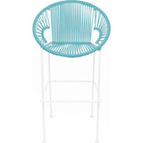 Innit Designs Puerto Bar Stool | White/Blue-10b.02.04