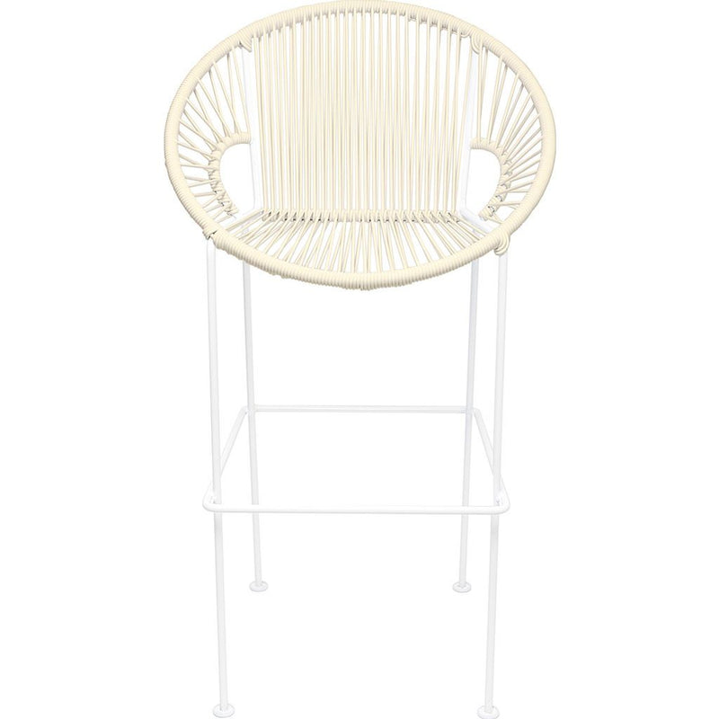 Innit Designs Puerto Bar Stool | White/Ivory-10b.02.27