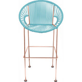 Innit Designs Puerto Bar Stool | Copper/Blue-10b.04.04