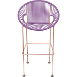 Innit Designs Puerto Bar Stool | Copper/Orchid-10b.04.12