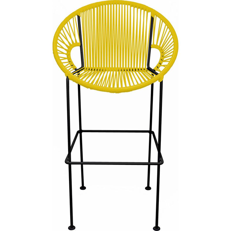 Innit Designs Puerto Counter Stool | Black/Yellow-10c.01.03