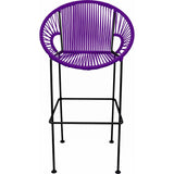 Innit Designs Puerto Counter Stool | Black/Purple-10c.01.07