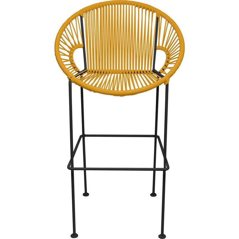 Innit Designs Puerto Counter Stool | Black/Caramel-10c.01.13