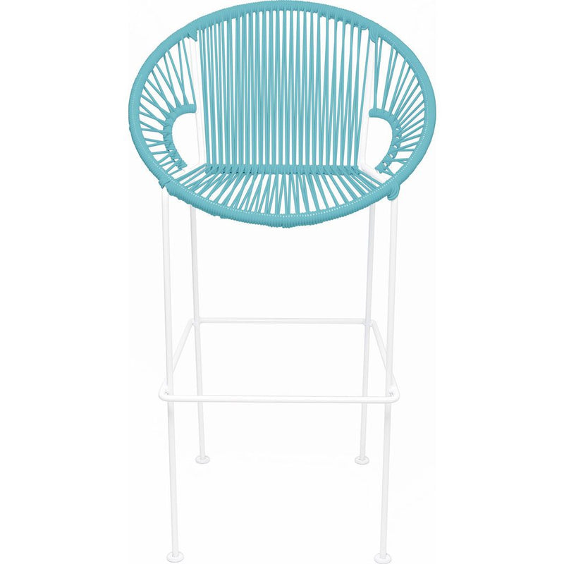 Innit Designs Puerto Counter Stool | White/Blue-10c.02.04