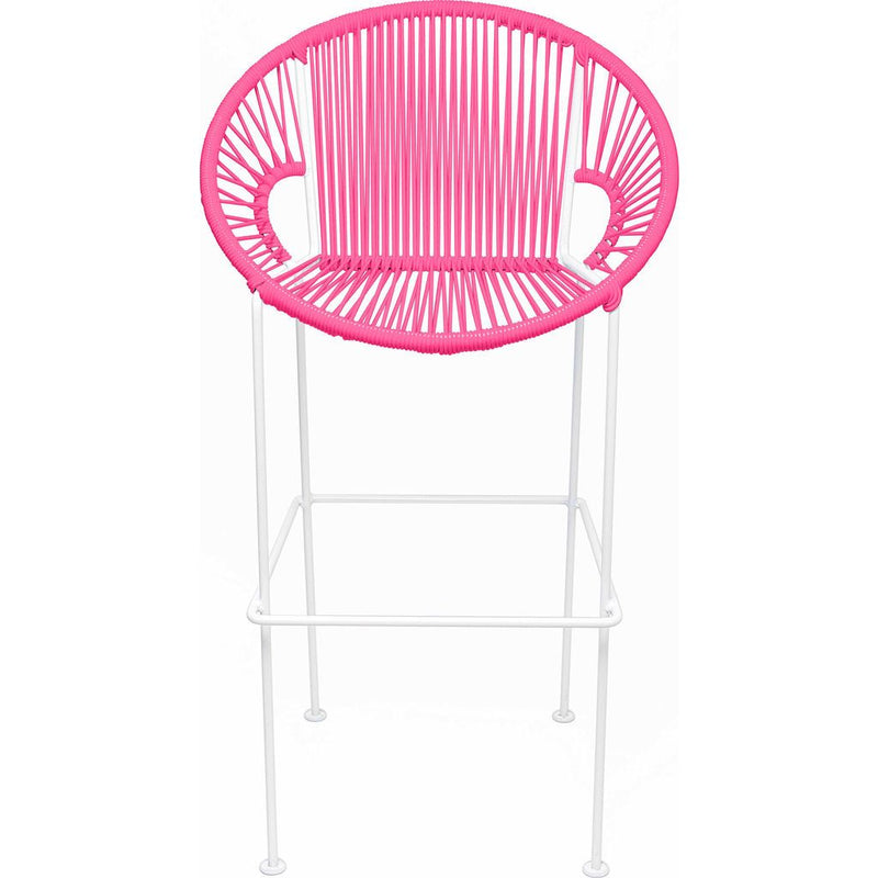 Innit Designs Puerto Counter Stool | White/Pink-10c.02.05