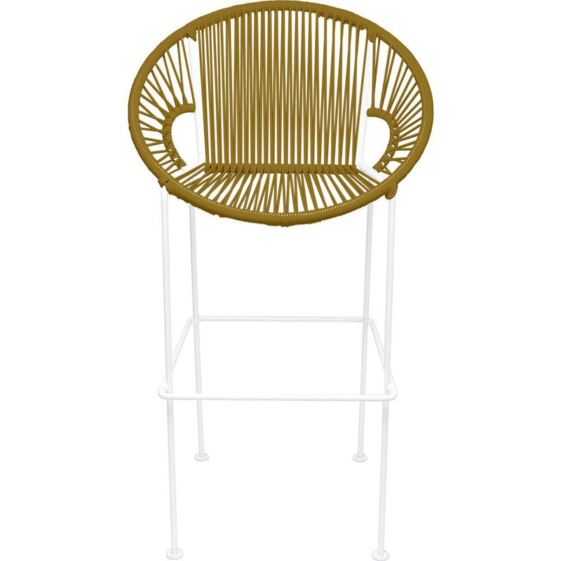 Innit Designs Puerto Counter Stool | White/Gold-10c.02.14