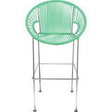 Innit Designs Puerto Counter Stool | Chrome/Mint-10c.04.16