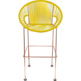 Innit Designs Puerto Counter Stool | Copper/Yellow-10c.04.03