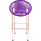 Innit Designs Puerto Counter Stool | Copper/Purple-10c.04.07