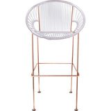 Innit Designs Puerto Counter Stool | Copper/Clear-10c.04.15