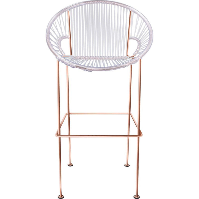 Innit Designs Puerto Counter Stool | Copper/Clear-10c.04.15
