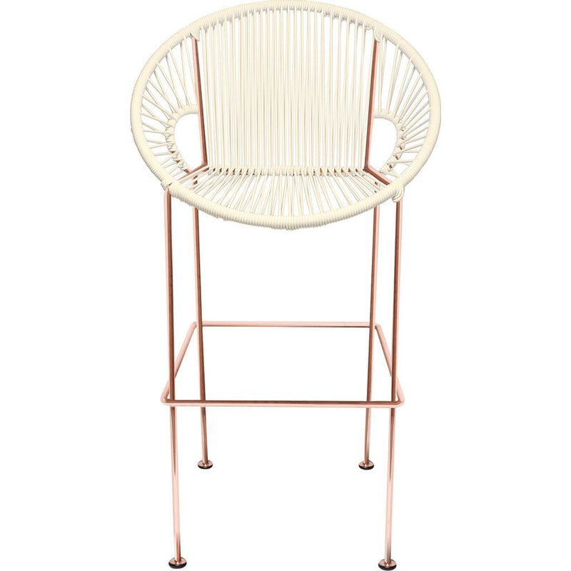 Innit Designs Puerto Counter Stool | Copper/Ivory-10c.04.27