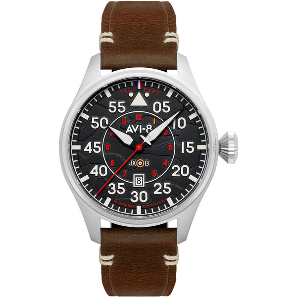 AVI-8 Watch Hawker Hurricane Clowes Chronograph Limited Edition | Leather Strap