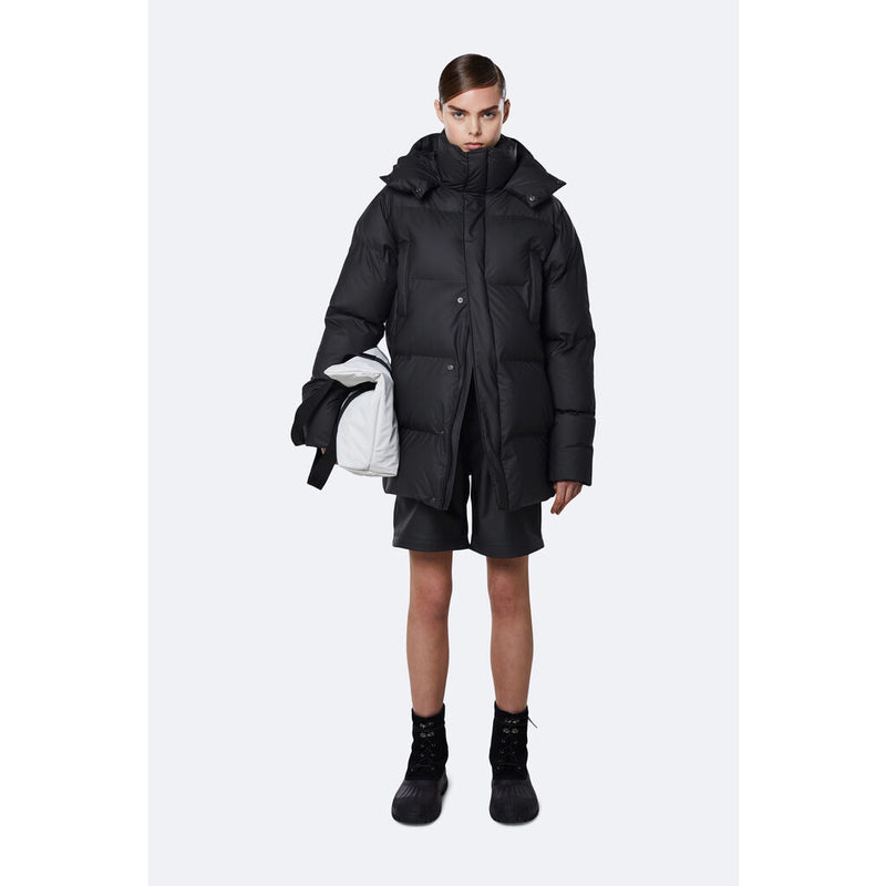 Rains Waterproof Hooded Puffer Coat