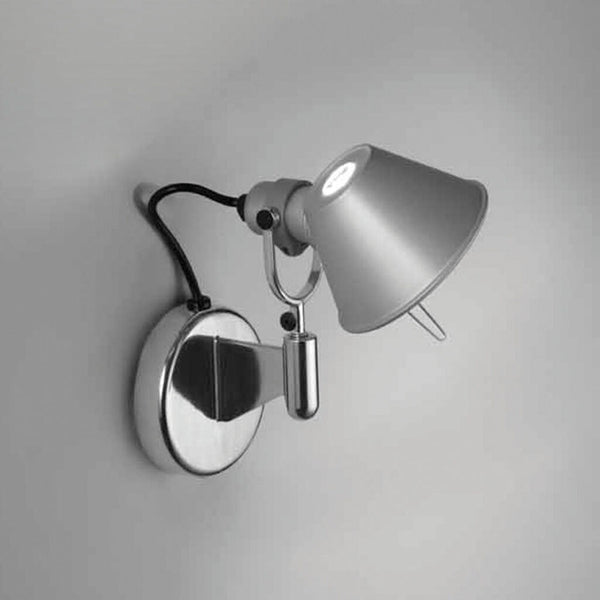 Artemide Tolomeo Wall Spot Led 10w 30k Aluminum Without Switch