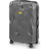 Crash Baggage Stripe Trolley Suitcase | Smoke Grey