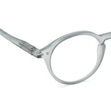 Izipizi Reading Glasses D-Frame | Frosted Blue