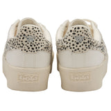 Gola Ladies Orchid Platform Safari Sneaker | Off White/Cheetah