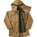 Filson Tin Cloth Alaska Fit Packer Coat | Dark Tan L 1st Standard 11010001Dark Tan
