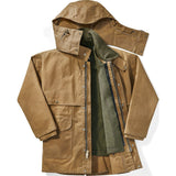 Filson Tin Cloth Packer Coat - Extra Long | Dark Tan XL Long 11010002