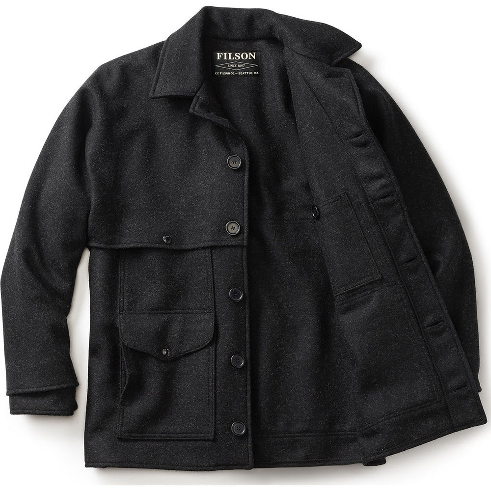 Filson Double Mackinaw Cruiser Coat | Charcoal – Sportique