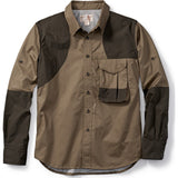 Filson Frontloading Right-Handed Shooting Shirt | Dark Tan/Dark Olive Medium Standard 11010525DkTnDkOliv