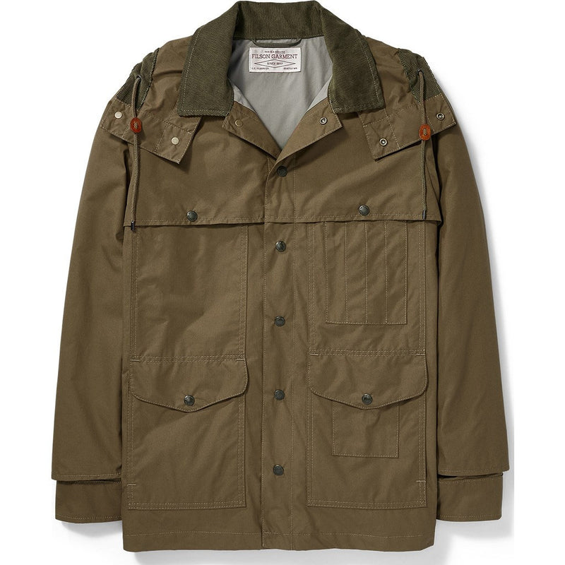 Filson Lightweight Dry Cloth Cruiser Jacket Marsh Olive 11010713 ...