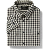 Filson Lightweight Kitsap Work Shirt | Black/Tan Checkered L 11010742