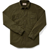 Filson Filson's Feather Cloth Shirt | Marsh Olive M 11010761