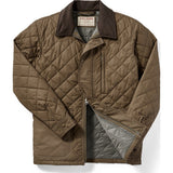 Filson Quilted Medium Mile Marker Jacket | Brown M 1st Standard 11010773MarshOlive