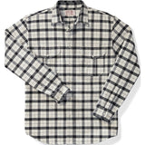 Filson Alaskan Guide Alaska Fit Shirt | Cream Black M 1st Plaid 11012006CreamBlack