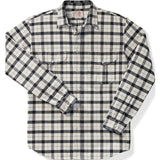 Filson Alaskan Guide Shirt - Extra Long | CreamBlack M Long 11012007