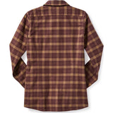 Filson Women's Alaskan Guide Shirt | Cotton -Rust/Brown XS