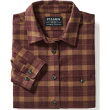 Filson Women's Alaskan Guide Shirt | Cotton -Rust/Brown S