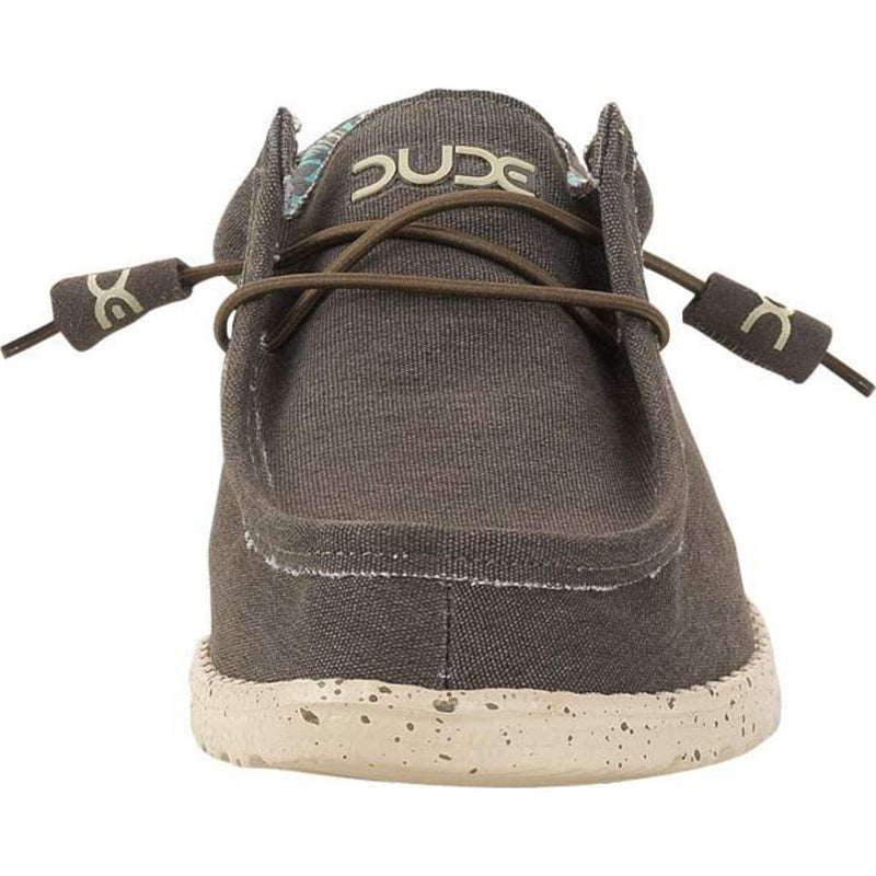 Hey Dude Wally Stretch Shoes | Chocolate