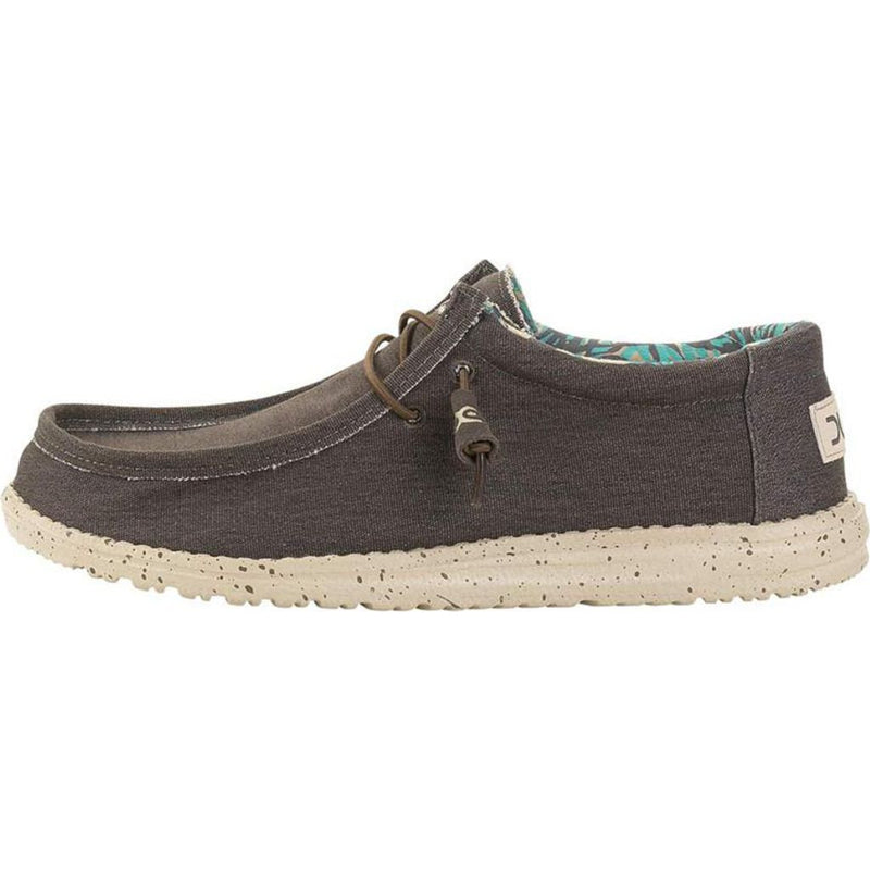 Hey Dude Wally Stretch Shoes | Chocolate