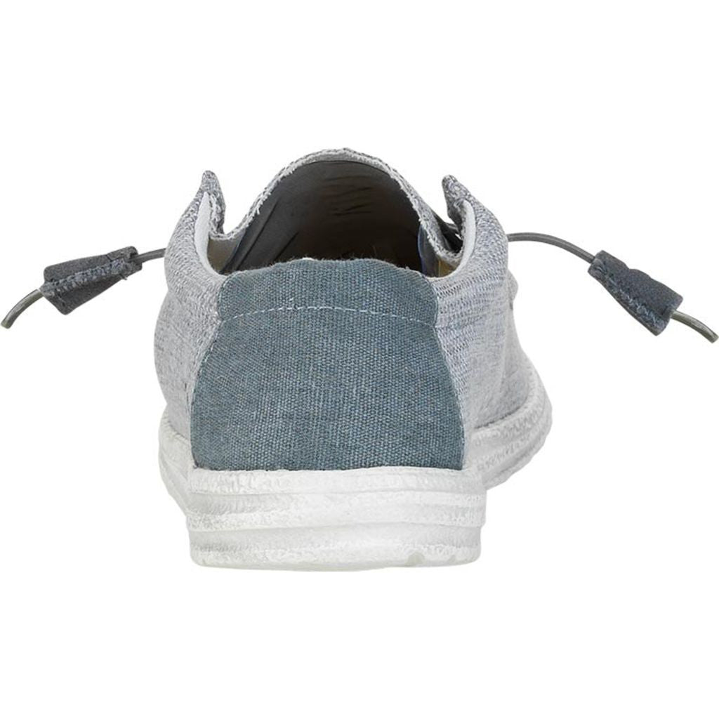 Hey Dude Wally Woven Shoes | Grey White â Sportique