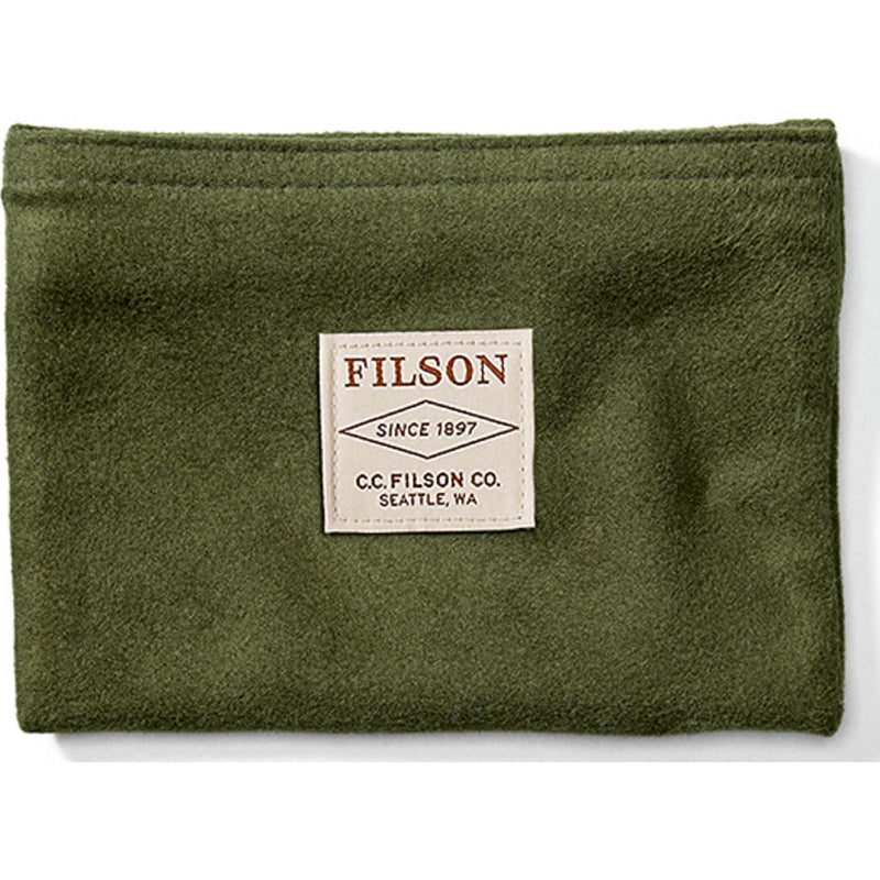 Filson Small Leather Pouch | Moss 11063219Moss