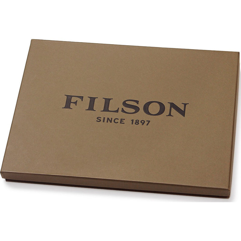 Filson Leather Pouch Medium | Moss 11063220