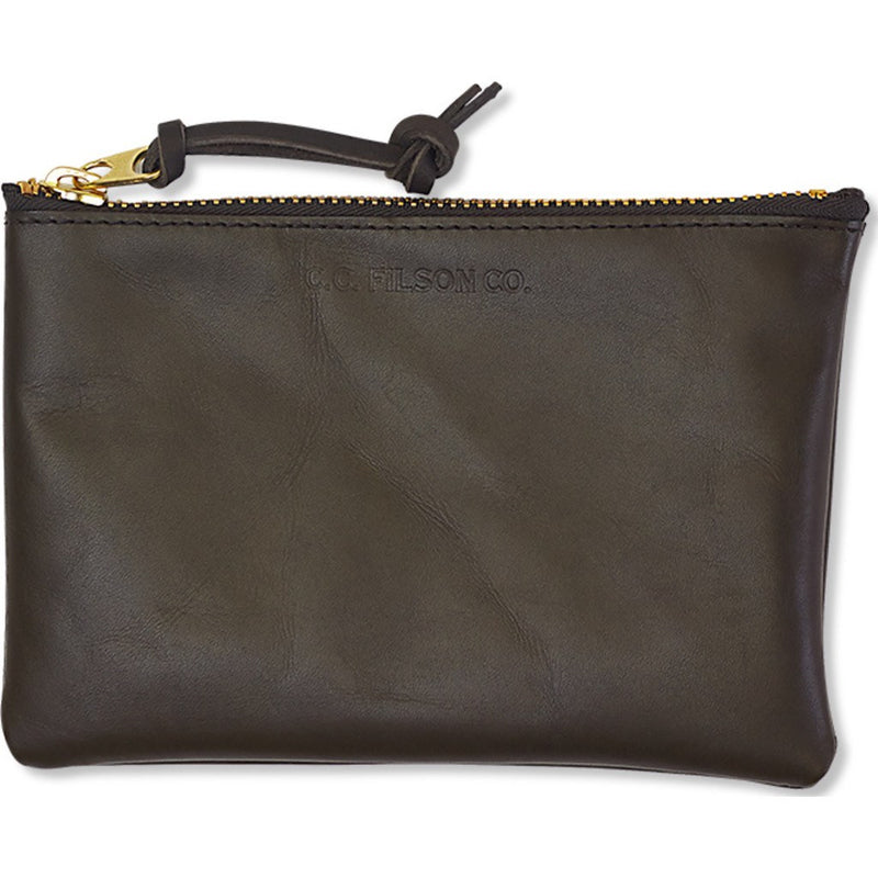 Filson Leather Pouch Medium | Moss 11063220