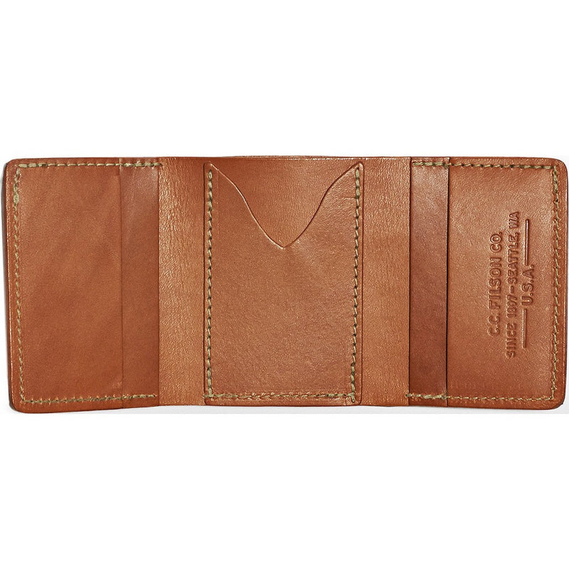 Filson Tri-Fold Wallet Tan Leather 11070400 – Sportique