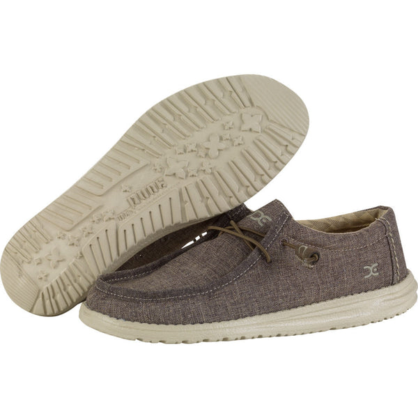 Hey Dude Wally L Linen Shoes | Rope