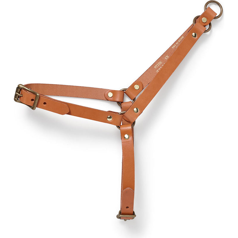 Filson Leather Dog Harness | Brass Tan L 11090126