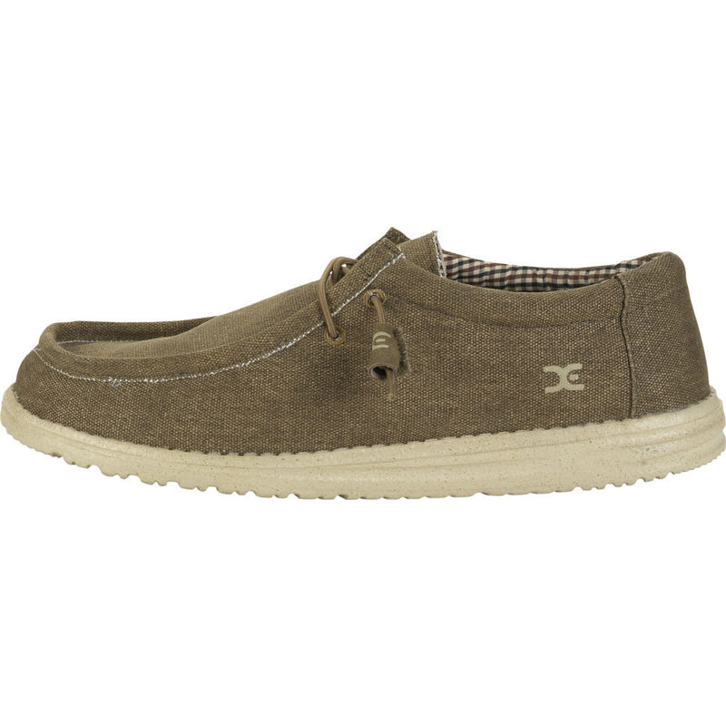 Hey Dude Wally Canvas Shoes | Nut – Sportique